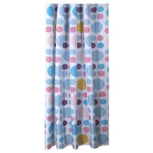   On A Fabric Shower Curtain, 72 X 72 Long, Multi Color