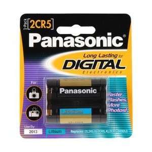 Panasonic 2CR5   Camera Battery 2CR5 Li 1400 mAh  