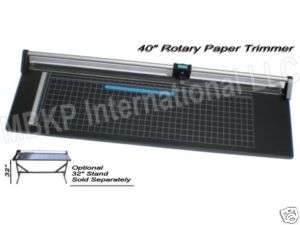 NEW RT40   40 CRAFT ROTARY PAPER CUTTER & TRIMMER 609456114813  