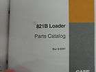 case 821b loader parts catalog manual 