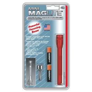 Maglite Minimag AAA Flashlight   Red Body