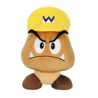  Nintendo Super Mario 64 DS Goomba Wario hat plush new Wii 