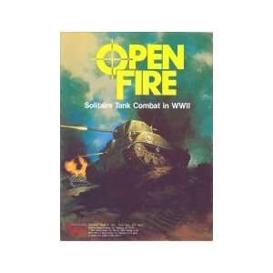  Open Fire Game of Solitaire Tank Combat in WWII [BOX SET 