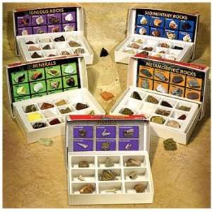  EDUCATIONAL INSIGHTS COLLECTION ROCK MINERAL & FOSSILS 