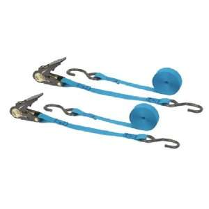 Maxworks 70550 15 Foot Long by 1 Inch Wide Locking Tie Down, Set of 