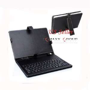 10 Leather Case with USB keyboard & Stylus Pen Tablet epad