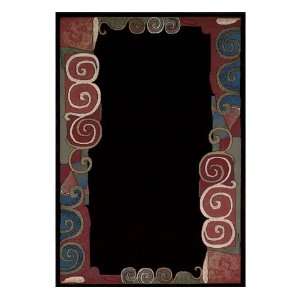  Metro Swirls Rug, 8ft 2 x 10ft