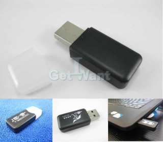   TF SDHC SD Card Reader Adapter For Cell Phone PC Laptop Black  