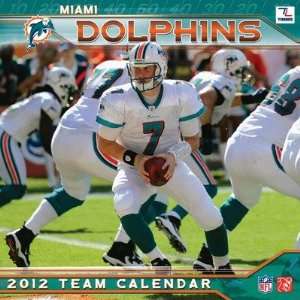  NFL Miami Dolphins 2012 Wall Calendar