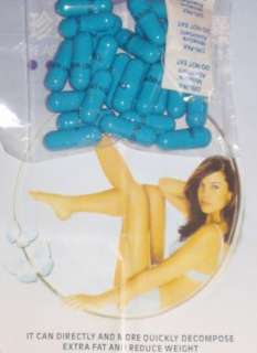 30 PEARL WHITE SLIMMING CAPSULE LOSE WEIGHT PILLS Blue  