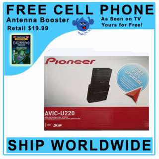Pioneer AVIC U220 Add on Navigation System 012562975825  