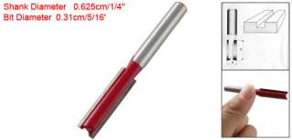 Solid Flute Straight Router Bits Tool 1/4 x 5/16  