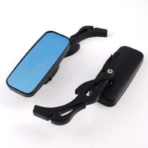  Motorcycle Black Rectangular Mirrors Cruiser Chopper For 