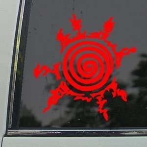  Naruto Red Decal Seal Of Naruto Car Truck Window Red 