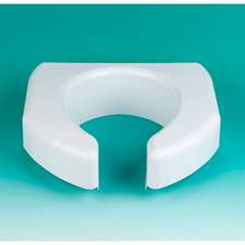 Ableware 725790000 Open Front Elevated Toilet Seat 742645014720  