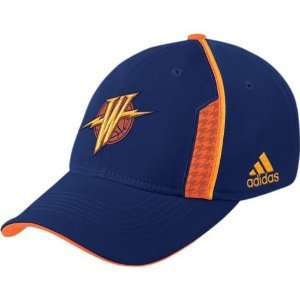 com NBA adidas Golden State Warriors Navy Blue Official Team Flex Hat 