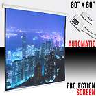new 4 3 motorized electric auto projector projection screen 100
