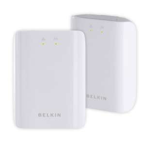 Belkin 85 Mbps Powerline Starter Kit (White)