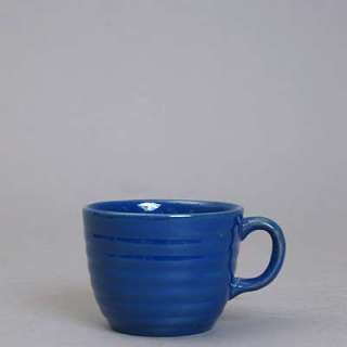 Vintage Bauer Pottery USA Ring Cobalt Blue Punch Cup  