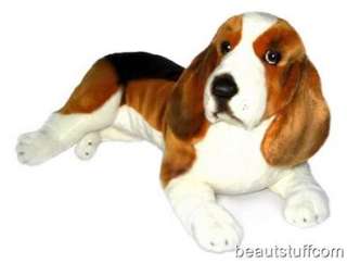 BN XLarge Basset Hound Puppy Dog Soft Stuffed Plush Toy  