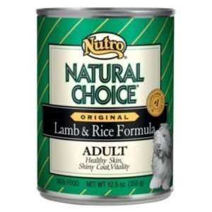  Natural Choice Dog Food 12.5oz Case Lamb/Turk Pet 