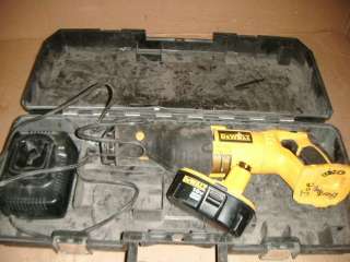 DEWALT ANGLE GRINDER DRILL AND RECIPROCATING SAW  