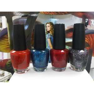  OPI Alice in Wonderland Nail Polish Collection (Includes 4 