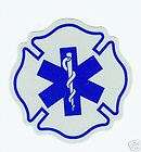 STAR OF LIFE EMS EMT PARAMEDIC REFLECTIVE DECAL
