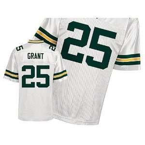  Green Bay Packers Jerseys 25# Grant White NFL Authentic Jersey 