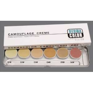   Camouflage Cream Palettes   6 Colors (1W 6W) 