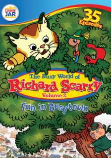 BUSY WORLD OF RICHARD SCARRY VOL 2 New DVD 35 Episodes 683904523983 