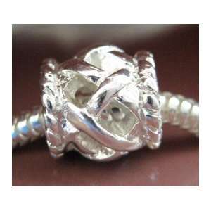 HOLLOW Bead compatible With Pandora Chamilia Troll Biagi Bracelets