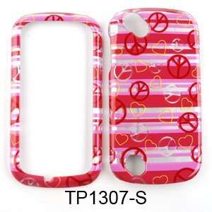  CELL PHONE CASE COVER FOR PANTECH LASER P9050 TRANS PEACE 
