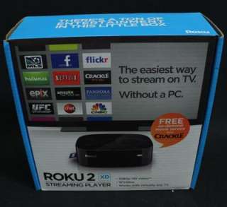 Roku 2 XD streaming player Brand New 1080P HD Video    