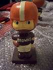 RARE 1960s 1960 Wood base Cleveland Browns Vintage Bobblehead Nodder