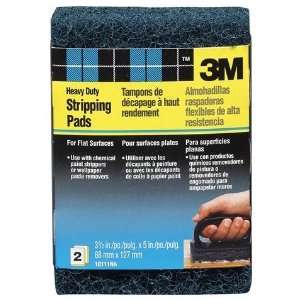  12 Pack 3M 10111NA 3 1/2 x 5 Heavy Duty Stripping Pads 