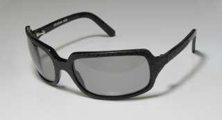 NEW CHRISTIAN ROTH 14223 BLACK WOVEN PATTERN ARMS GRAY LENSES 