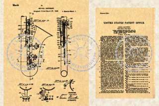 SELMER SAXOPHONE Patent Henri Selmer Sax #097  