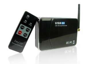 4CH USB Wireless Camera Receiver PC Recording Screen  