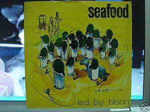 SEAFOOD Led By Bison 7 Vinyl Fierce Panda LOW 4.00  