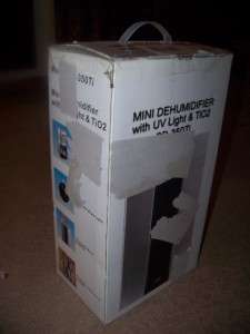 SPT Mini Dehumidifier with UV Light & TiO2 NEW OPEN BOX  