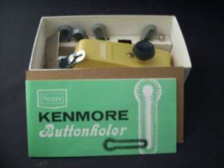 Vintage  ROEBUCK Button Hole Attachment KENMORE  