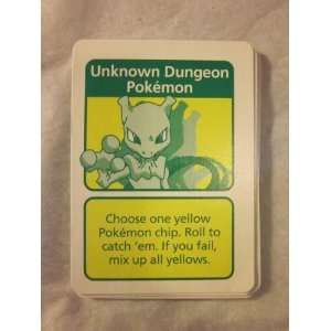   Pokemon Master Trainer 1999 Pokemon Event Card Unknown Dungeon Pokemon