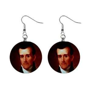  President James K. Polk earrings 