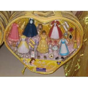   World Beauty and the Beast Belle Fashion Polly Pocket Doll Set Toys
