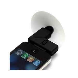   Iphone 4   3Gs 3G Electric Portable Fan (Black) Musical Instruments