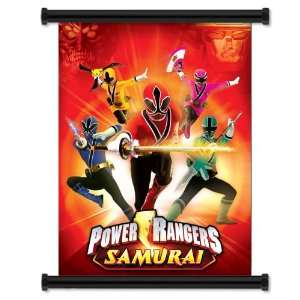  Power Rangers Samurai TV Show Fabric Wall Scroll Poster 