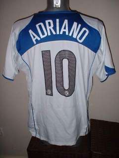   10 Adriano Nike Adult XL Football Soccer Shirt Jersey Maglia Uniform