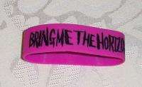 Licensed BRING ME THE HORIZON Rubber Bracelet WRISTBAND  