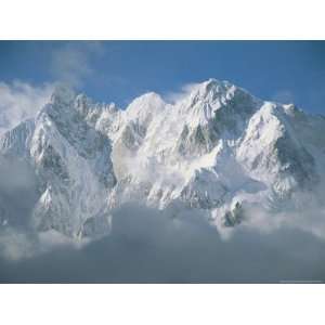  View of the Karakoram Ranges Snow Covered K6 after a Storm 